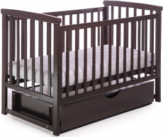 Детская кроватка Deson Mriya с ящиком walnut